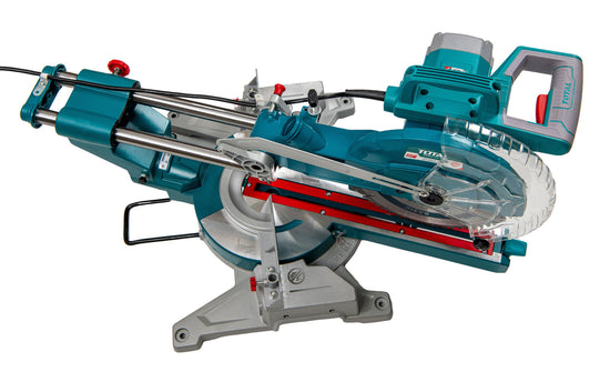 Fierastrau circular stationar TOTAL 1800W 255mm cu sanie glisare 5300RPM