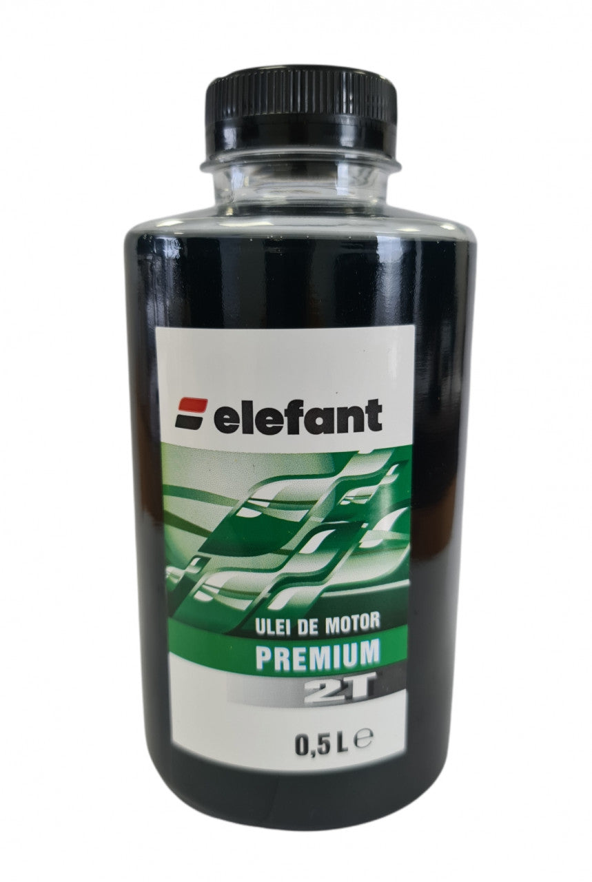 Ulei 0.5L verde amestec motoare 2 Timpi, 30 ml/l, Elefant