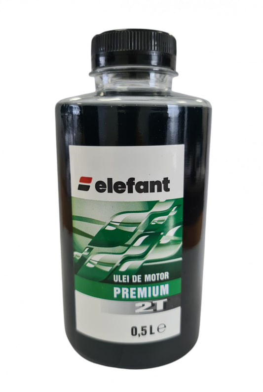 Ulei 0.5L verde amestec motoare 2 Timpi, 30 ml/l, Elefant