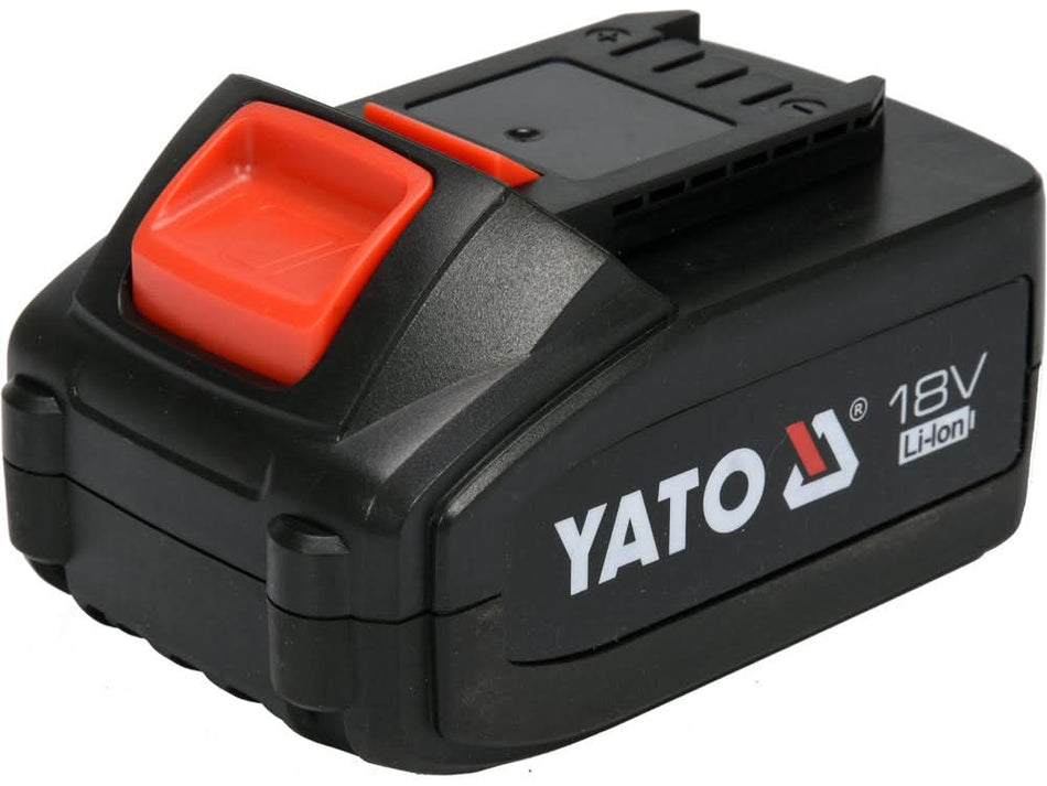 Acumulator Li-Ion 18V 4.0Ah YATO – incarcare rapida, protectie termica, indicator nivel