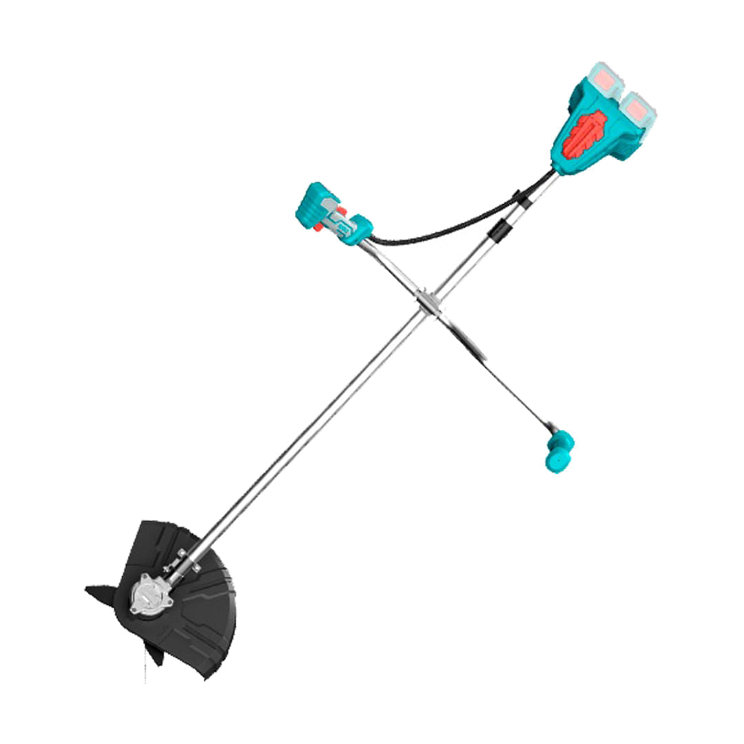 Motocoasa TOTAL 40V Li-Ion 2x20V brushless 255mm 330mm fara acumulator si incarcator