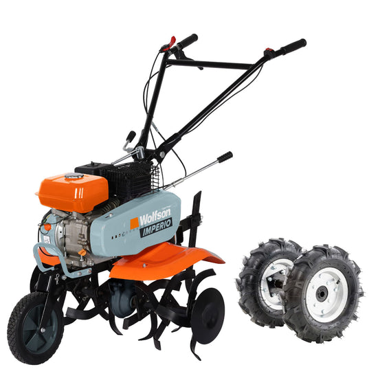 Motosapa profesionala Wolfson Imperio 7 CP, 212cc, 2+1 viteze, latime 80 cm, roti 4.00X8