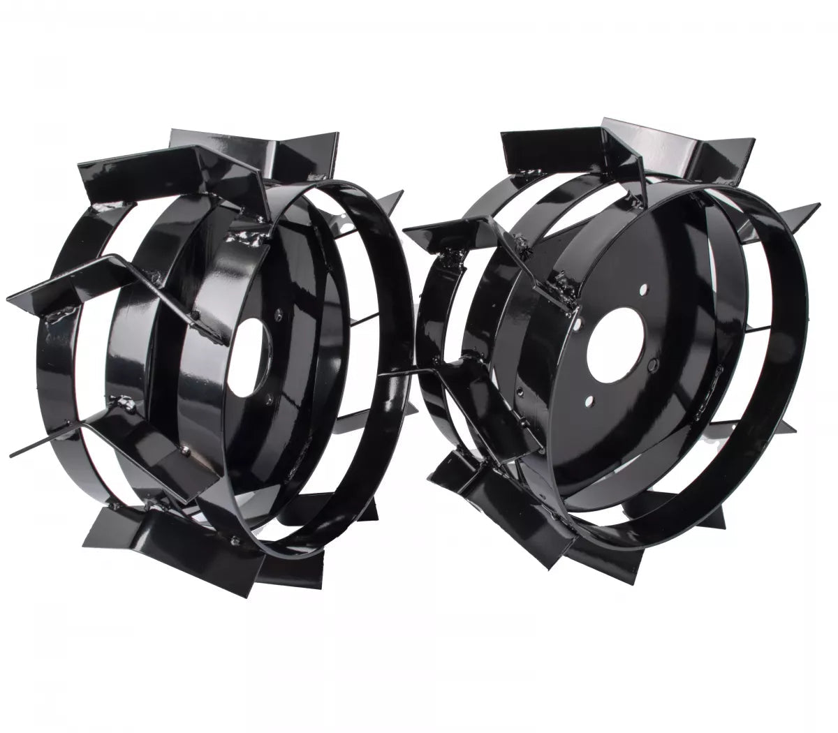 Roti metalice motocultor WOLFSON 5.00x12, tractiune sol dur