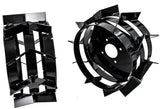 Roti metalice motocultor WOLFSON 5.00x12, tractiune sol dur
