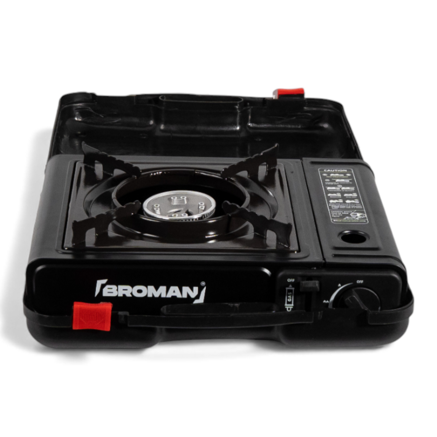 Aragaz camping portabil Broman, aprindere piezo, compact, ideal pentru exterior