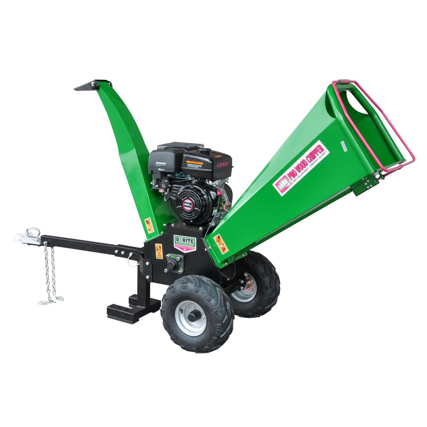 Tocător de Creangă GS-1500 - Motor Benzină 15 CP, Productivitate 4-6 m³/oră, Prelucrare Creangă până la 100 mm