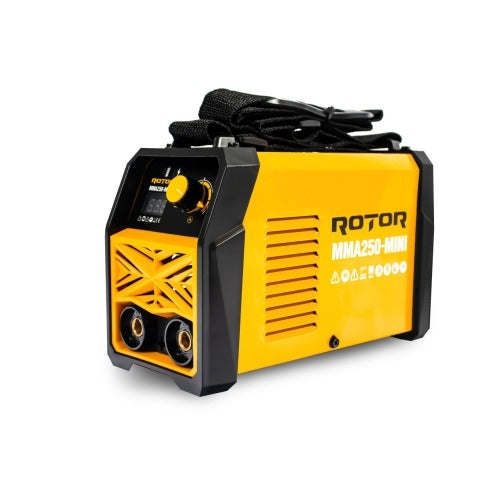 Aparat de Sudură Invertor ROTOR MMA250-MINI, 250A, 220-240V, Afișaj LCD, Interval 20-250A