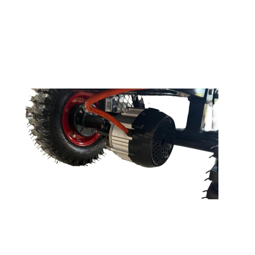 Carucior electric Broman EWB7800, 500W, 24V, 12Ah, 250 kg, tava metalica plasa