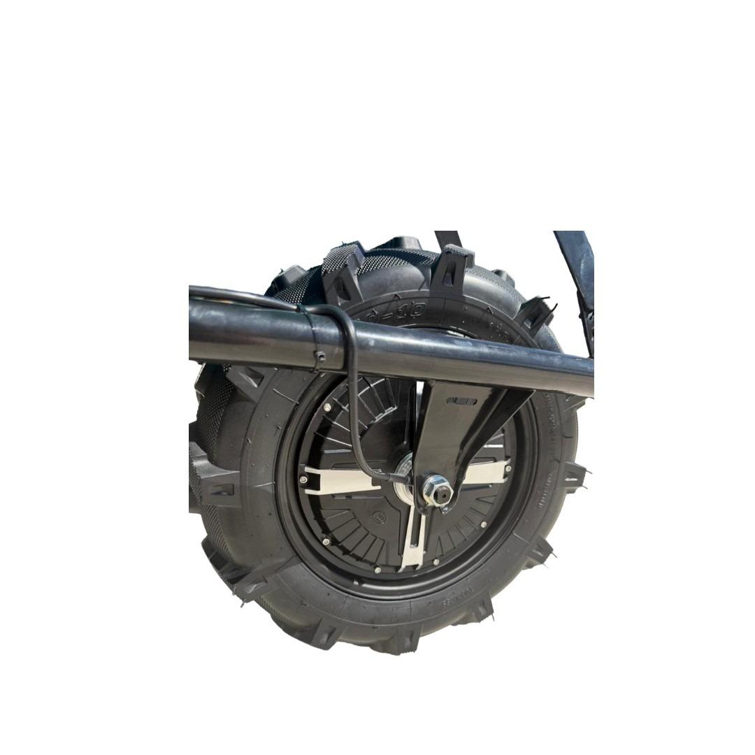 Carucior electric 500W 24V 12Ah 250kg Broman EWB7800 tava metalica