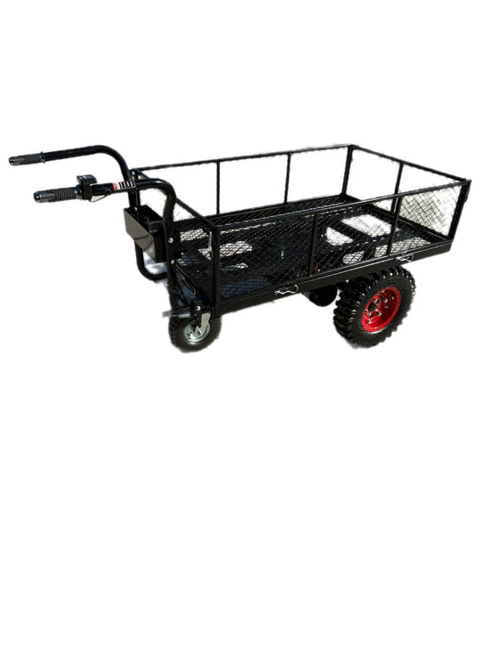 Carucior electric 500W 24V 12Ah 250kg Broman EWB7800 tava metalica
