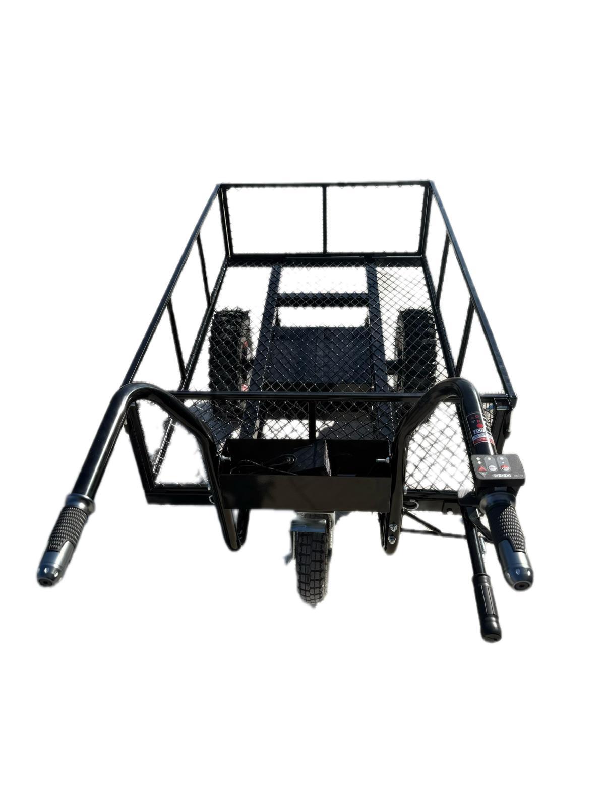 Carucior electric 500W 24V 12Ah 250kg Broman EWB7800 tava metalica