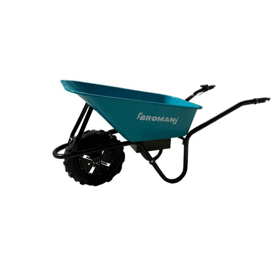 Roaba Electrica Broman UNO | 500W | 150kg | 24V 12Ah | Cuva Basculabila