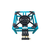 Arzator tip pirostrie BROMAN R03 fonta 3 focuri gaz butelie 12.2 kW