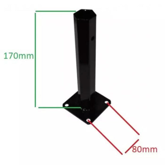 Manicot motocultor universal TS 103, hexagonal, exterior 30 mm, interior 24 mm, lungime 17 cm