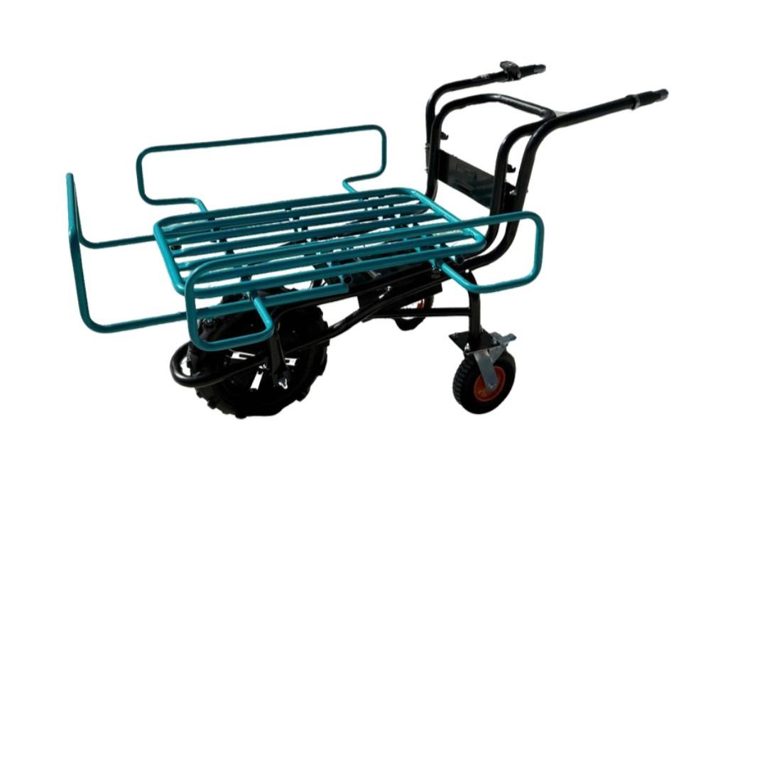 Roaba electrica Broman TRE 2 in 1, cuva basculabila, 500 W, 6 Ah, 150 kg