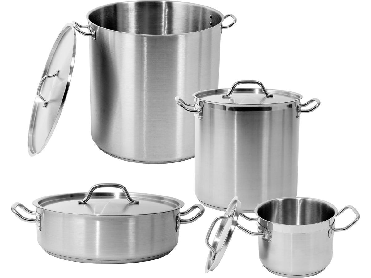 Oala inalta profesionala Yato YG-00004, inox, 15.4L, 28x25cm, cu capac - imagine produs 3