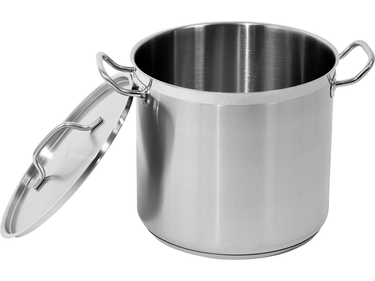 Oala inalta profesionala Yato YG-00004, inox, 15.4L, 28x25cm, cu capac - imagine produs 2