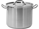 Oala inalta profesionala Yato YG-00005, inox, 20.9L, 32x26cm, cu capac - imagine produs 1