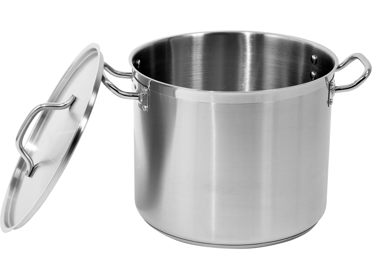 Oala inalta profesionala Yato YG-00005, inox, 20.9L, 32x26cm, cu capac - imagine produs 2