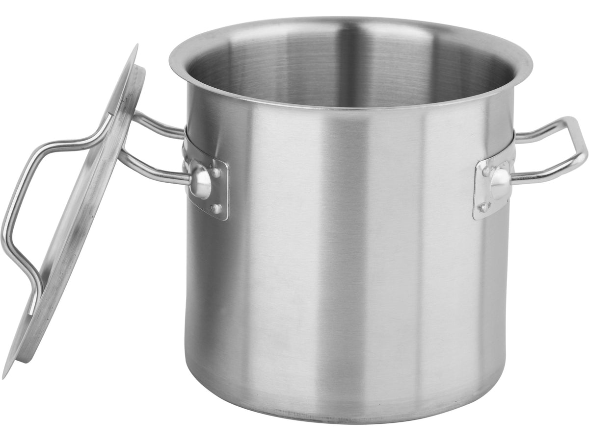 Oala inalta profesionala Yato YG-00011, inox, 6L, 20x20cm, cu capac - imagine produs 2