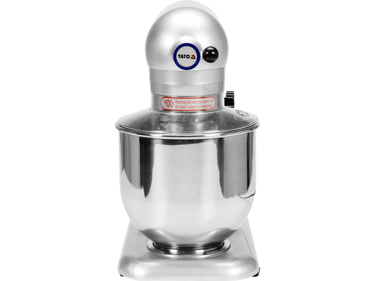 Mixer Planetar Profesional Yato YG-03012, 7L, 350W, 780 RPM, Inox - imagine produs 4