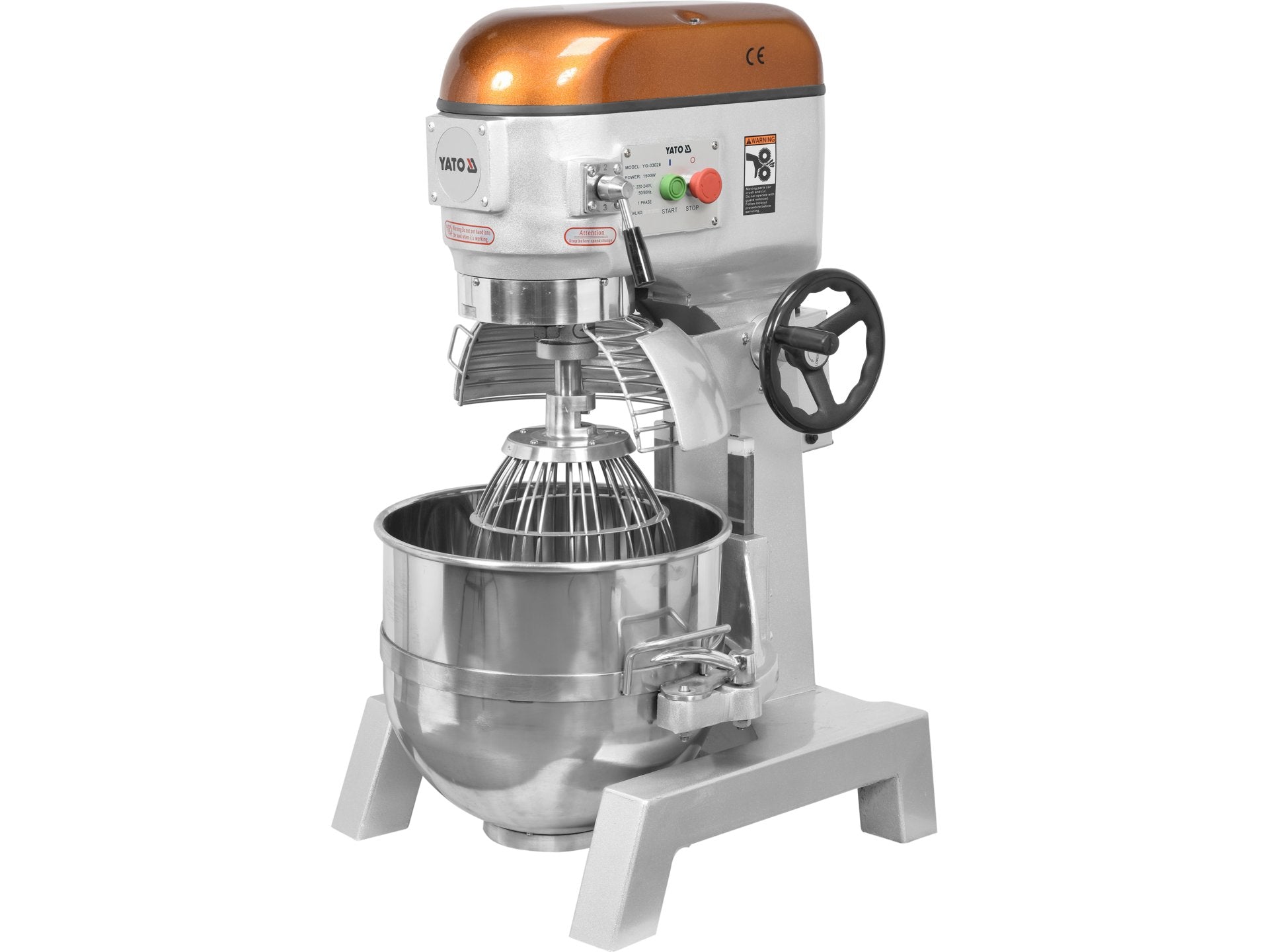 Mixer planetar 40L, 1500W Yato YG-03028 - imagine produs 1