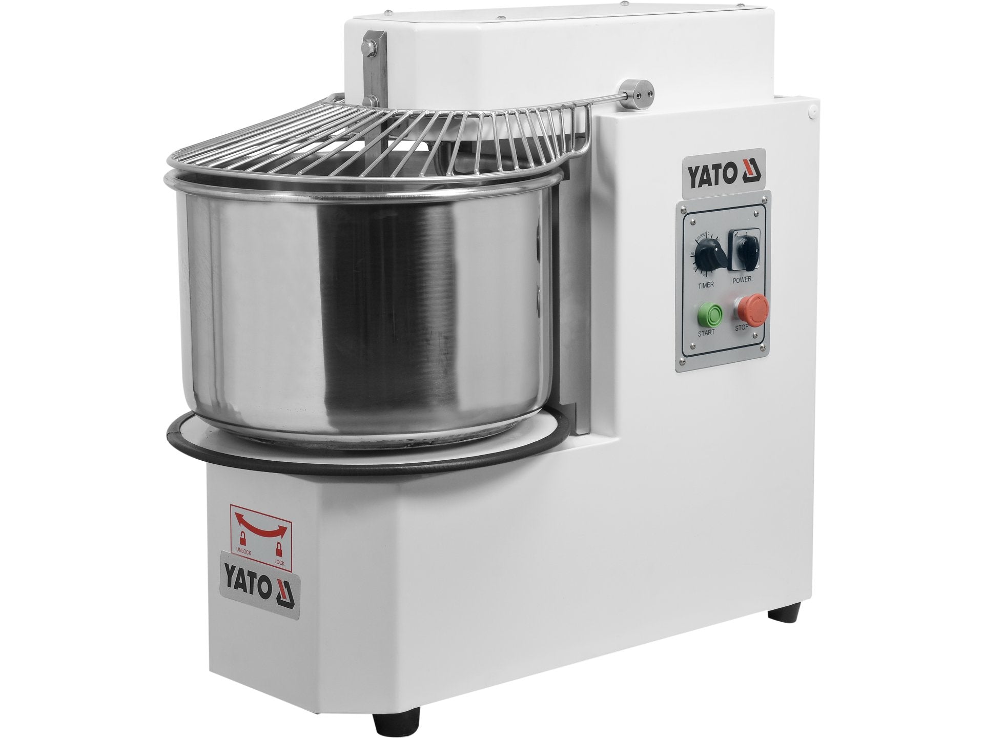 Malaxor Spiral Profesional Yato YG-03062, 30L, 1500W, Capacitate Aluat 22kg - imagine produs 1