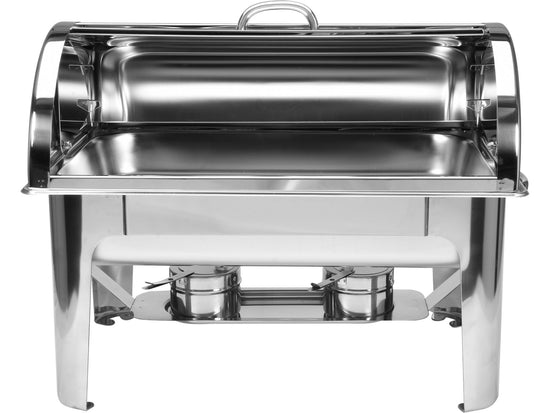 Chafing dish cu capac rolltop, 90 grade, 9L Yato YG-04120 - imagine produs 4