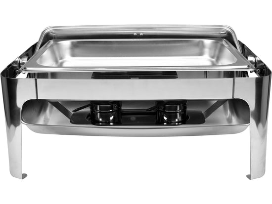 Chafing dish cu capac rolltop 180 grade, 9L Yato YG-04140 - imagine produs 3