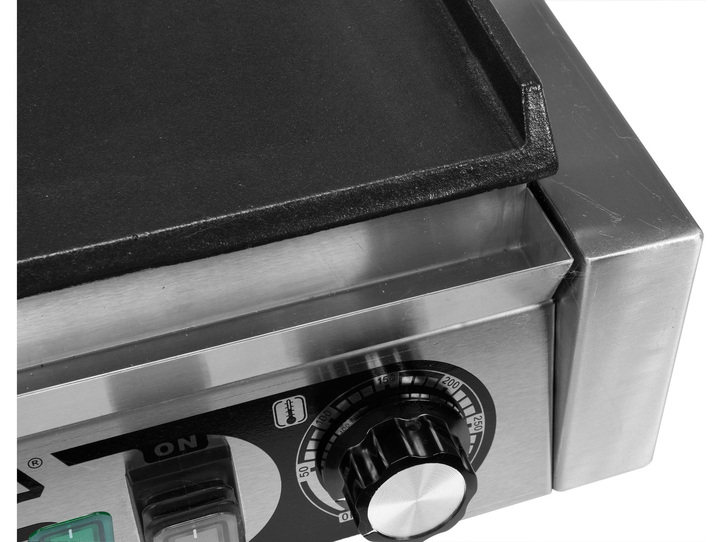 GRĂTAR ELECTRIC PANINI PLAT, 44CM, 2.2KW