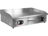 GRĂTAR ELECTRIC CU SUPRAFAȚĂ NETEDĂ, 2X2.2KW, 735x420MM