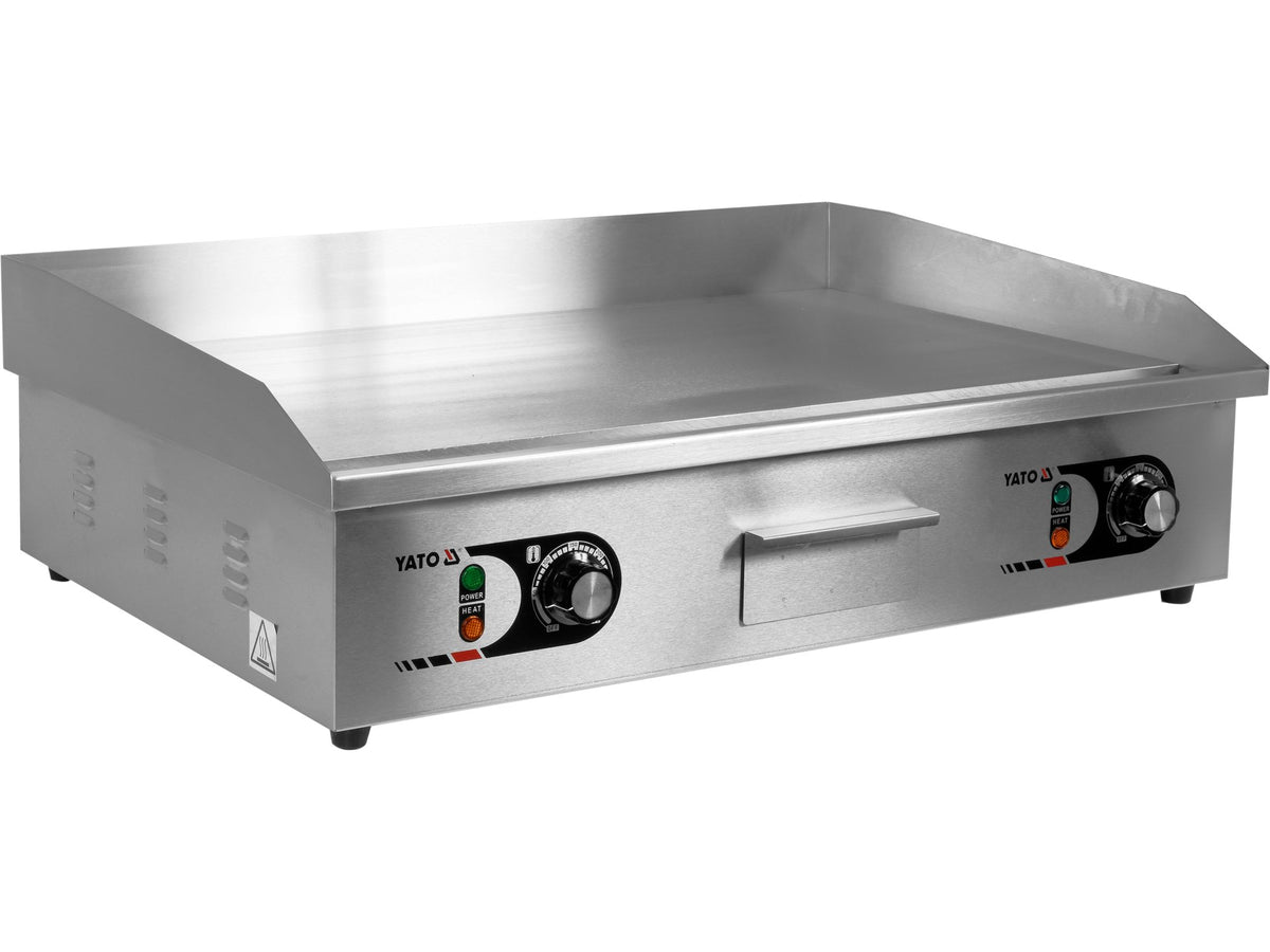 GRĂTAR ELECTRIC CU SUPRAFAȚĂ NETEDĂ, 2X2.2KW, 735x420MM