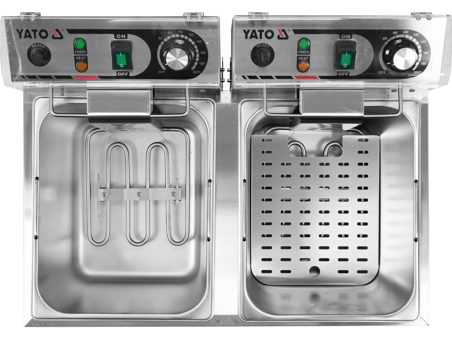 FRITEUZĂ DUBLĂ 2X8L, 2X3.3KW