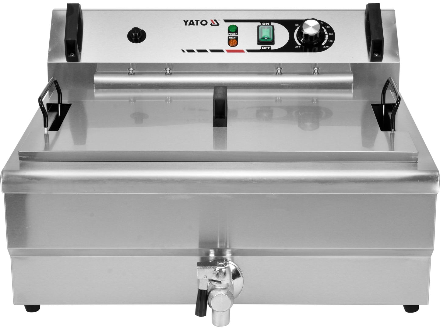 FRITEUZĂ 23L CU ROBINET DE GOLIRE