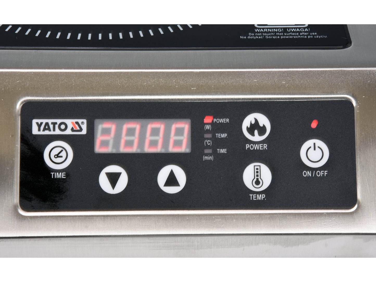 PLITĂ CU INDUCȚIE 3500W, REGLARE DIGITALĂ