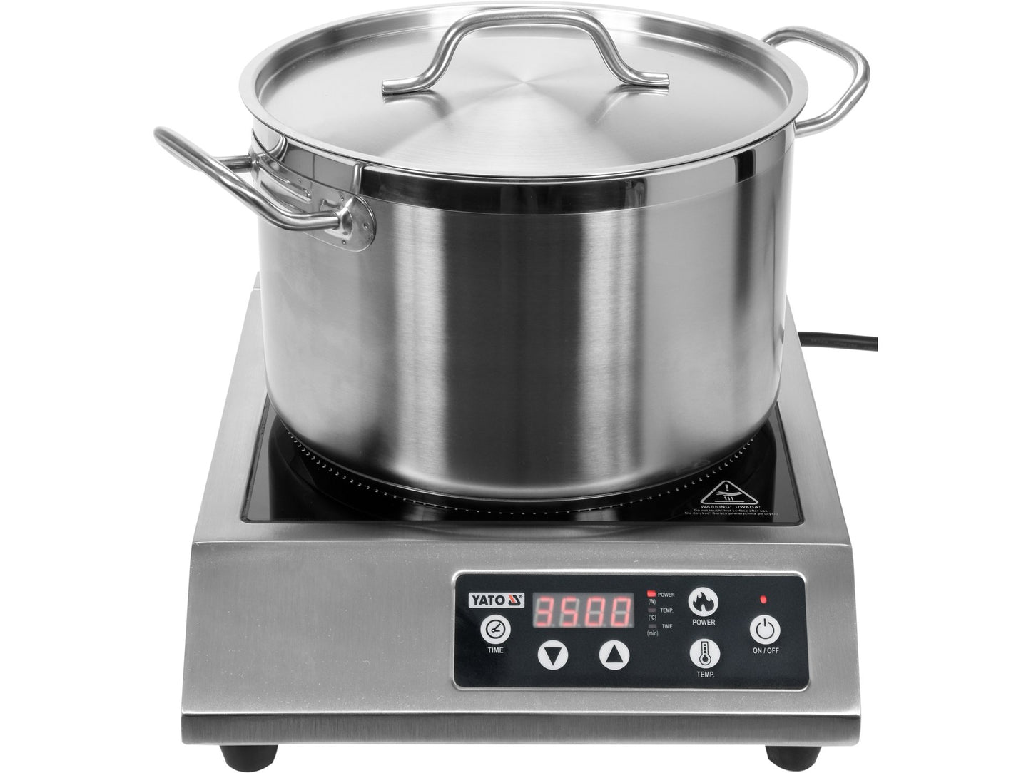 PLITĂ CU INDUCȚIE 3500W, REGLARE DIGITALĂ