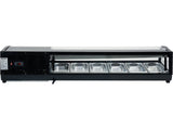 VITRINĂ FIRGORIFICĂ 6X1/3 GN, 153X42X26,5CM