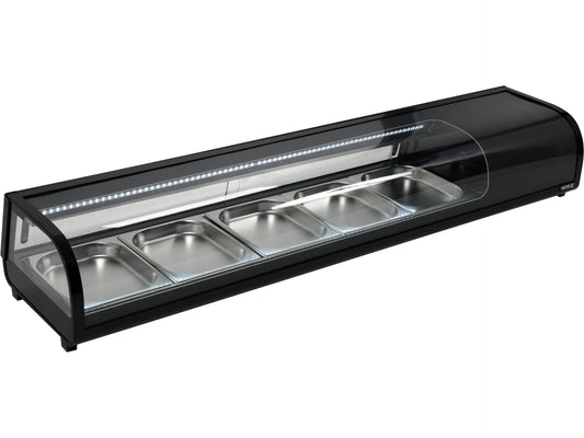VITRINĂ FIRGORIFICĂ 5X1/2GN, 180x42.6x29.6CM