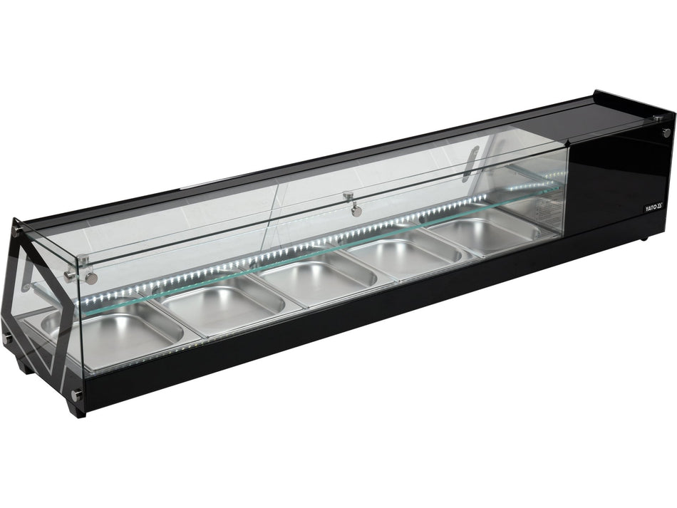 VITRINĂ FIRGORIFICĂ 5X1/2GN, 175X39X37CM