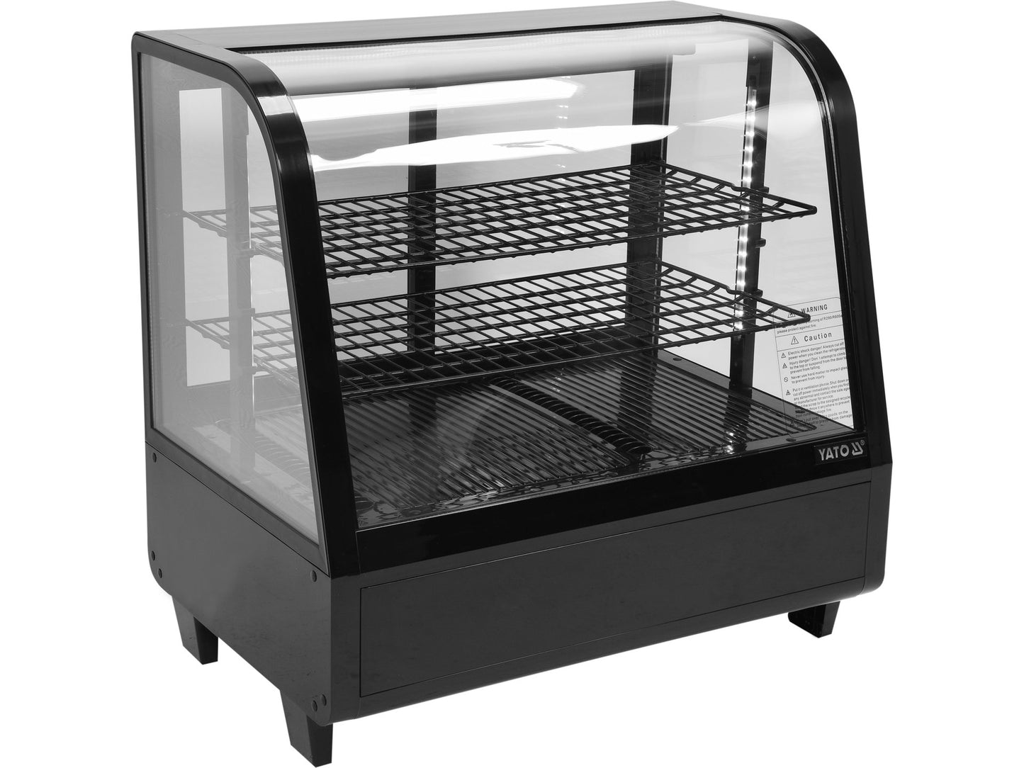 VITRINĂ FIRGORIFICĂ DE PREZENTARE, 100L 68X45X67CM - NEGRU