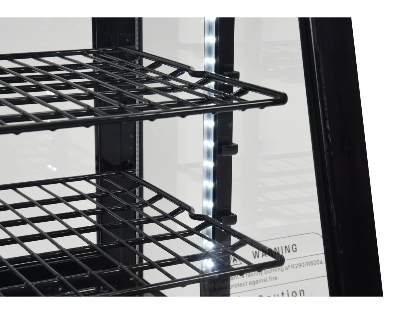 VITRINĂ FIRGORIFICĂ DE PREZENTARE, 100L 68X45X67CM - NEGRU