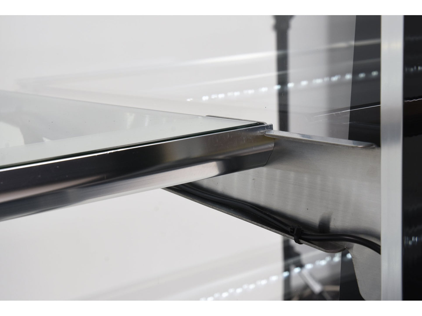 VITRINĂ FIRGORIFICĂ CU REFRIGERARE 500L - NEGRU