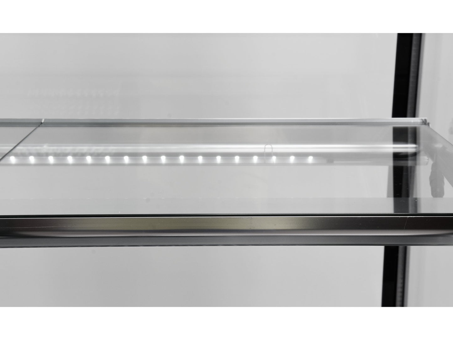 VITRINĂ FIRGORIFICĂ CU REFRIGERARE 500L - NEGRU