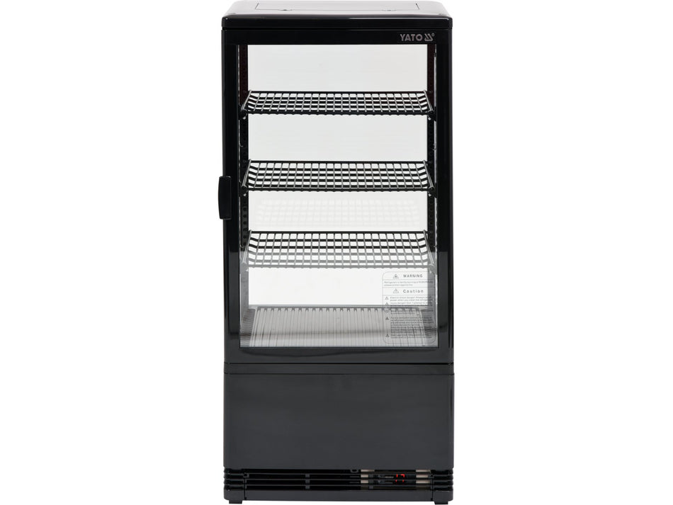 VITRINĂ FIRGORIFICĂ 78L 42X38X96CM - NEGRU