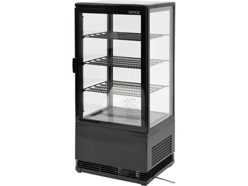 VITRINĂ FIRGORIFICĂ 78L 42X38X96CM - NEGRU