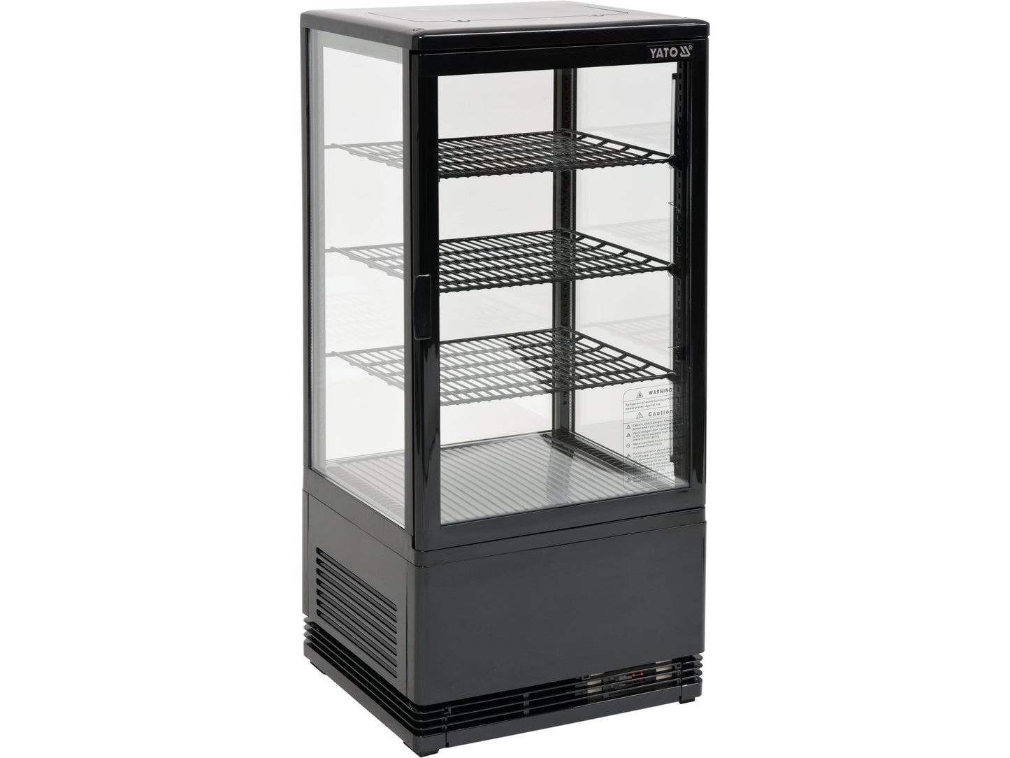 VITRINĂ FIRGORIFICĂ 78L 42X38X96CM - NEGRU