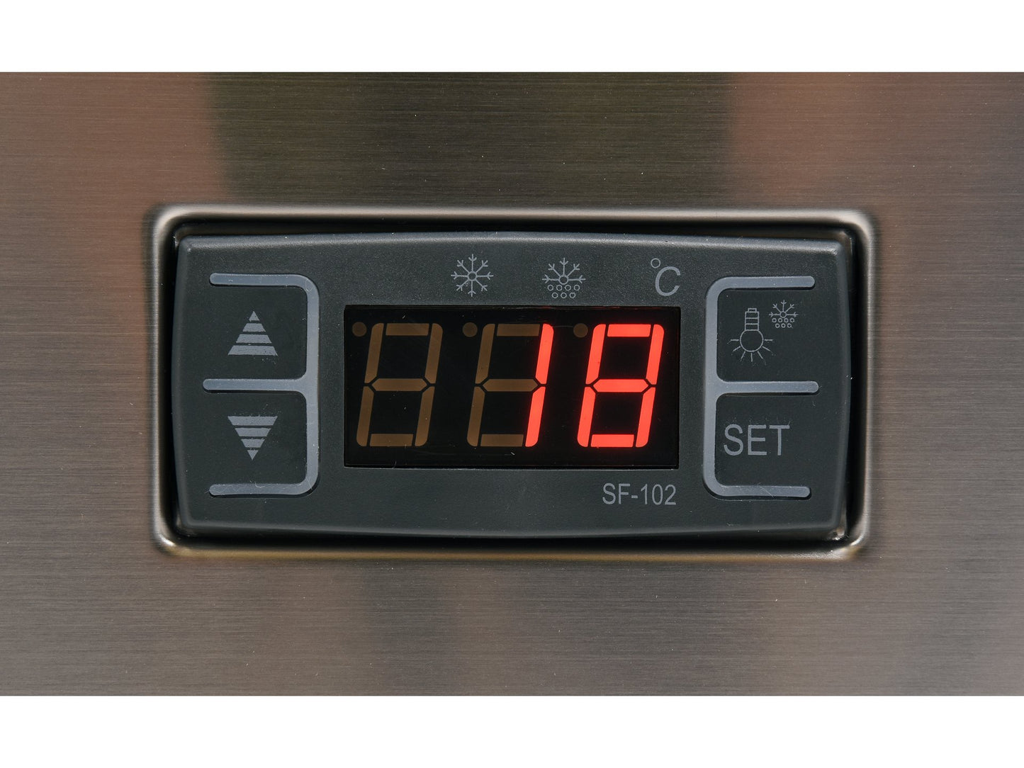 VITRINĂ FIRGORIFICĂ PRĂJITURI, 78L, 43X39X98CM - NEGRU