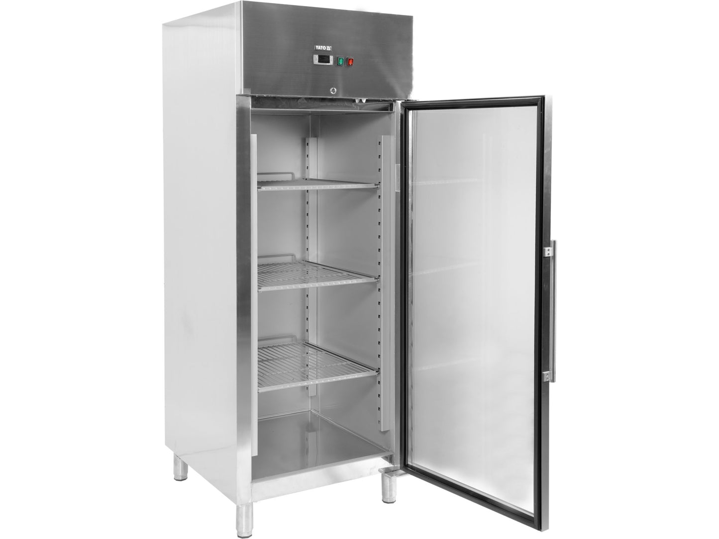 DULAP DE RĂCIRE GN2/1 CU UȘA DE STICLĂ, 650L