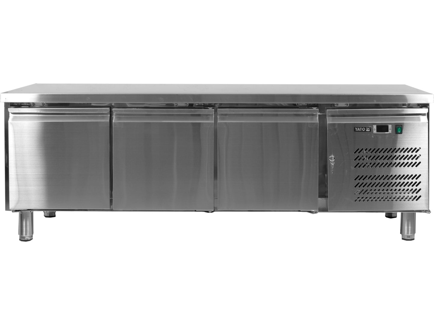 MASĂ RECE CU 3 UȘI, 1795X700X650MM, 317L