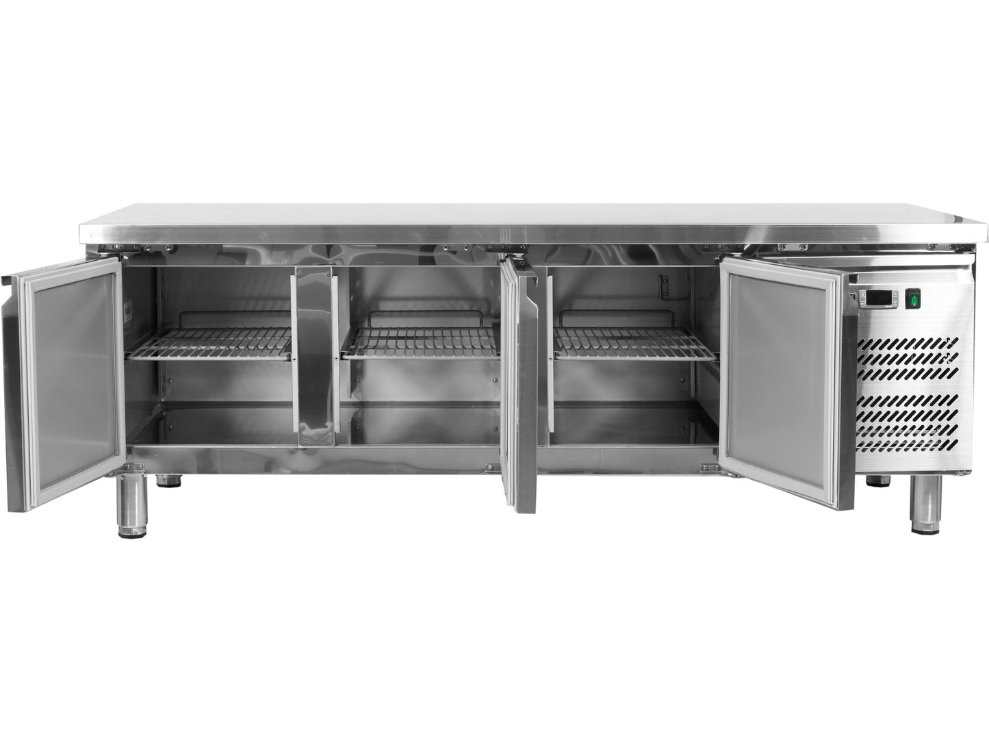 MASĂ RECE CU 3 UȘI, 1795X700X650MM, 317L